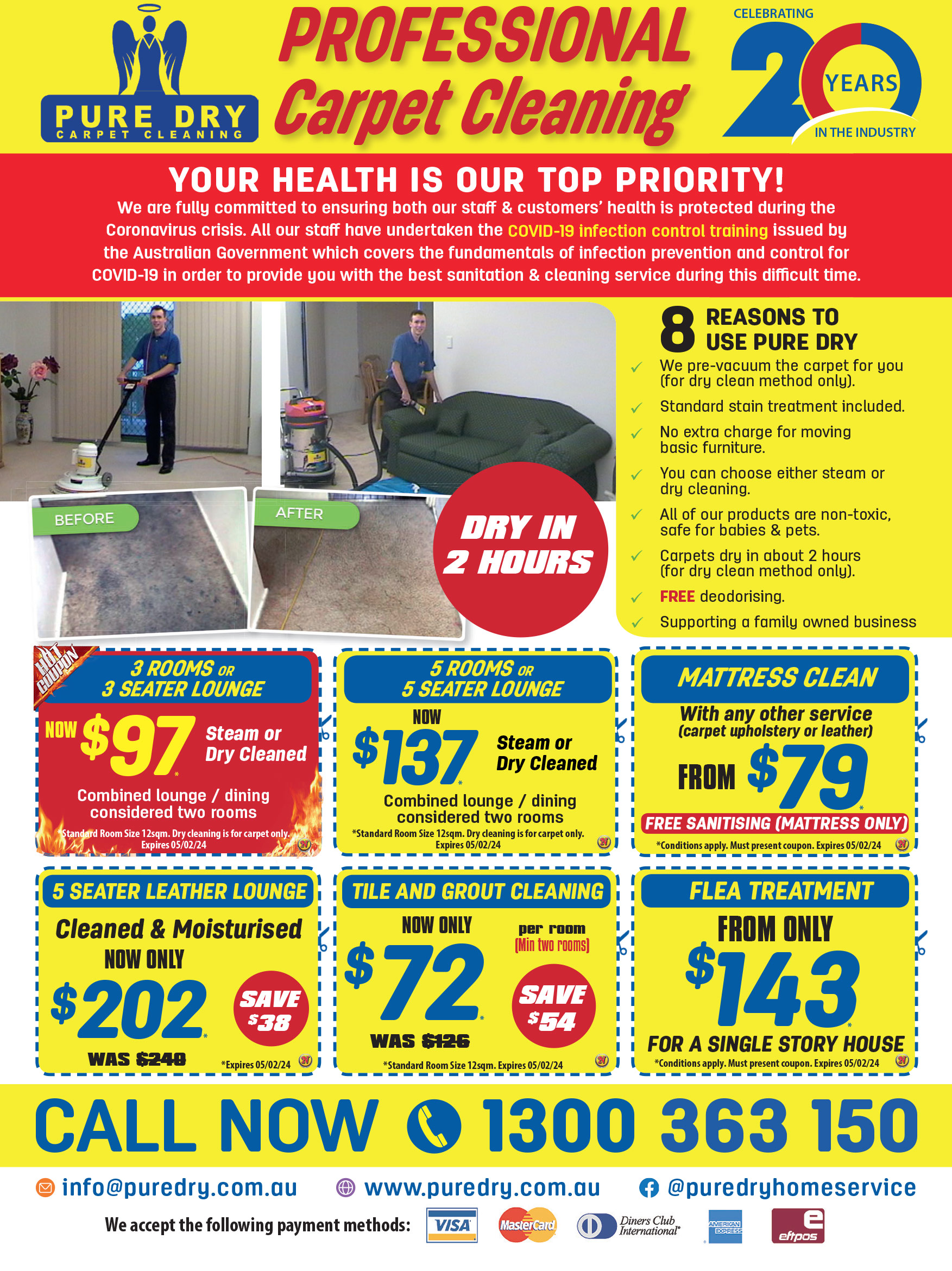 Professional Carpet Cleaning Pure Dry Carpet Cleaning Negotiator